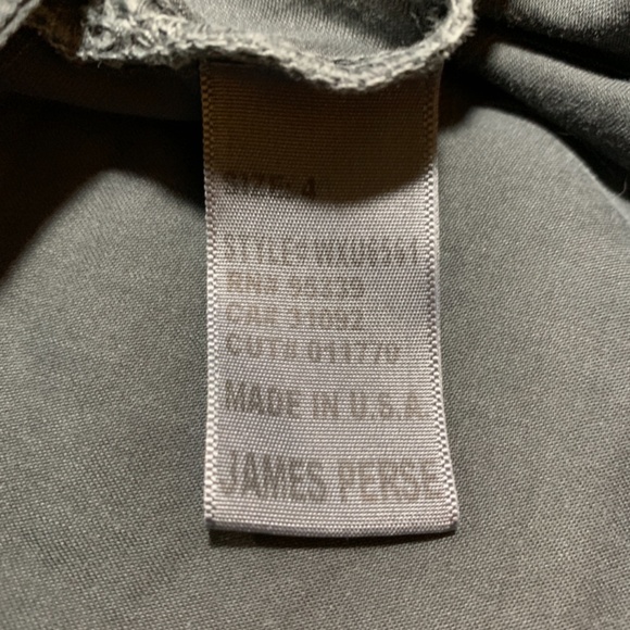 Brand New Standard James Perse Size 4 Gray Dress - Picture 9 of 10